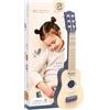 Speedy Monkey Chitarra 52 x 18 x 6,5 cm, blu, giocattolo in legno per bambini, dettagli curati, ottima idea regalo