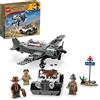 LEGO Indiana Jones 77012 - Fuga dall'aereo da caccia (387 pezzi)