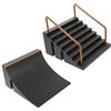 UPKOCH Kit Skate Park per Skateboard da Dito in Plastica 2 Pezzi, Ostacoli Fingerboard per Bambini, Attrezzi Allenamento Coordinazione Dita e Gioco Creativo Indoors