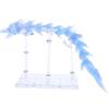 UPKOCH Set di Accessori Effetto Drago per Action Figure in Plastico Blu, Miglioramento Dinamico del Display, Facile Manutenzione, per Collezione e Esposizione