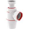 Wirquin 30722150 - Sifone per lavello Neo, diametro: 40 mm, zero perdite, bianco