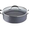Lagostina Tempra Mineral Tegame Antiaderente Con Coperchio In Vetro 26 Cm, Compatibile Induzione, Grigio