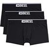 Diesel Umbx-damienthreepack, Boxer Uomo, Nero (E4101-0gdac), L (Pacco da 3)