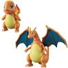 Bandai Pokemon Change Charmander E Charizard Figura Ufficiale Japan