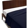osama home GUZZINI Classic - Lenzuola Una Piazza e Mezza Cotone 180x280 100% Percalle Certificato OekoTex Fresco e Traspirante, Lenzuolo Una Piazza e Mezza Piano Sopra per Biancheria da Letto Morbida Resistente