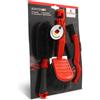 NIGRIN Bike Care, set di spazzole per la pulizia della bicicletta, grande spazzola per la pulizia delle superfici, spazzola per cerchioni, raggi, ruote e mozzi, spazzola per corona dentata per pignoni