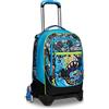 SJ GANG STYLE JAM GANG Trolley Jack 3 ruote, Multicolore, Carrello sganciabile, Triplo uso, Cross-over System, Per bambini e ragazzi, Scuola elementare, Tempo libero