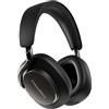 Bowers & Wilkins Px8 S2, Cuffie Wireless con Cancellazione del Rumore, Bluetooth Audio e Ricarica Rapida, 30 Ore di Riproduzione ad Alta Risoluzione con Microfono Integrato - Onyx Black