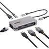 StarTech Docking Station USB-C, HDMI/DP 4K 60Hz, Hub USB, 100W, GbE