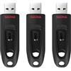 SanDisk 64 GB Ultra Unità flash USB 3.0, fino a 130 MB/sec, 3 Schede