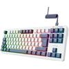 GXTrust Xyra Tastiera Meccanica Gasket TKL Italiano QWERTY Creamy, Bianco