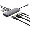 Trust Vylor Hub USB C 8-in-1 Adattatore HDMI 4K@60Hz, Gigabit Ethernet