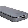 VulTech GS-NVMETC - Box esterno per SSD NVMe M.2 PCIe USB-C 3.1 Gen2 10Gbps. Case in alluminio, TYPE-C/USB-A, Plug & Play. Compatibile con M-Key, Windows, Mac, PS5, Xbox