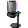 GXTrust Ruan Microfono USB con Supporto in Metallo, Shock-mount, Filtro Pop