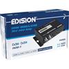 EDISION HDMI Modulator 3in1 mini loop, Modulatore HDMI a Terrestre DVB-T, ISDB-T o Cavo DVB-C, Distribuzione Full HD su Cavo Coassiale, H D M I -OUT, RF-in, Mini formato, Display LED, Plug & Play
