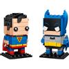 LEGO Personaggi di Superman e Batman Golden Age