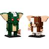 LEGO Personaggi di Gizmo e Ciuffo Bianco di Gremlins