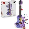 LEGO Editions Olivia Rodrigo's Dual Guitar - 3D Model Kit w/ 2 Minifigures, Star