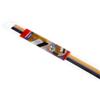Geko Paraspifferi per porte STAFF - con spazzola fissa - 100 cm - pvc rigido - trasparente - Geko (unità vendita 1 pz.)