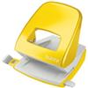 LEITZ Perforatore 5008 New NeXXt WOW - passo 8 cm - max 30 fogli - 2 fori - giallo - Leitz (unità vendita 1 pz.)