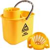PerfettoFactory Secchio Polar - con strizzatore - 15 L - giallo - PerfettoFactory (unità vendita 1 pz.)