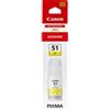 Canon - Serbatoio di inchiostro GI-51 - Giallo - 4548C001 - 7.700 pag (unità vendita 1 pz.)