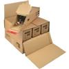 COLOMPAC Scatola CP 181 - modulabile per 3-6 bottiglie - 37,5 x 36,5 x 25 cm - cartone - avana - ColomPac (unità vendita 15 pz.)