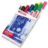 EDDING Marcatore a gesso liquido 4095 - punta tonda - da 2 a 3mm - colori assortiti - Edding - astuccio 10 pezzi (unità vendita 1 pz.)