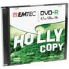 Emtec - DVD-R - registrabile - ECOVR471016SL - 4,7GB - conf. 10 pz (unità vendita 1 pz.)