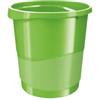 ESSELTE Cestino gettacarte Europost VIVIDA - 25,8 x 28,5 cm - altezza 32,2 cm - 14 L - verde - Esselte (unità vendita 1 pz.)