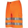 U-Power Bermuda alta visibilità Altair - taglia L - arancio fluo - U-Power (unità vendita 1 pz.)