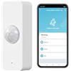 Zecamin Sensore di movimento ZigBee, sensore di movimento intelligente per la sicurezza domestica, sensore di movimento wireless con app di monitoraggio remoto, comando vocale compatibile con Alexa.1PCS