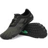 SAGUARO Barefoot Shoes Uomo Scarpe Barefoot Donna Scarpe Minimaliste Scarpe a Piedi Nudi Antiscivolo Scarpe Trail Running Traspiranti Scarpe Dita Stile: 3 Verde EU Gr.47