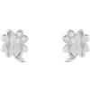 Stroili Orecchini Lobo Claire Oro Bianco Cubic Zirconia