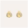 Stroili Orecchini Lobo Claire Oro Giallo Cubic Zirconia