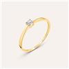 Stroili Anello Solitario Claire Oro Giallo Cubic Zirconia