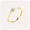 Stroili Anello Solitario Claire Oro Giallo Cubic Zirconia