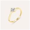 Stroili Anello Solitario Claire Oro Giallo Cubic Zirconia