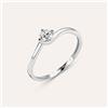 Stroili Anello Solitario Claire Oro Bianco Cubic Zirconia
