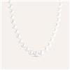 Stroili Collana Gold Pearls Oro Bianco Perla D'Acqua Dolce Diamante