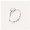 Stroili Anello Solitario Claire Oro Bianco Cubic Zirconia