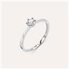 Stroili Anello Solitario Claire Oro Bianco Cubic Zirconia