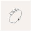 Stroili Anello Trilogy Claire Oro Bianco Cubic Zirconia