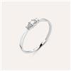 Stroili Anello Trilogy Claire Oro Bianco Cubic Zirconia