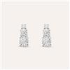 Stroili Orecchini Pendenti Trilogy Claire Oro Bianco Cubic Zirconia