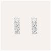 Stroili Orecchini Pendenti Trilogy Claire Oro Bianco Cubic Zirconia