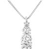 Stroili Collana Trilogy Claire Oro Bianco Cubic Zirconia