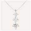 Stroili Collana Trilogy Claire Oro Bianco Cubic Zirconia