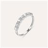 Stroili Anello Riviere Claire Oro Bianco Cubic Zirconia