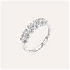 Stroili Anello Riviere Claire Oro Bianco Cubic Zirconia